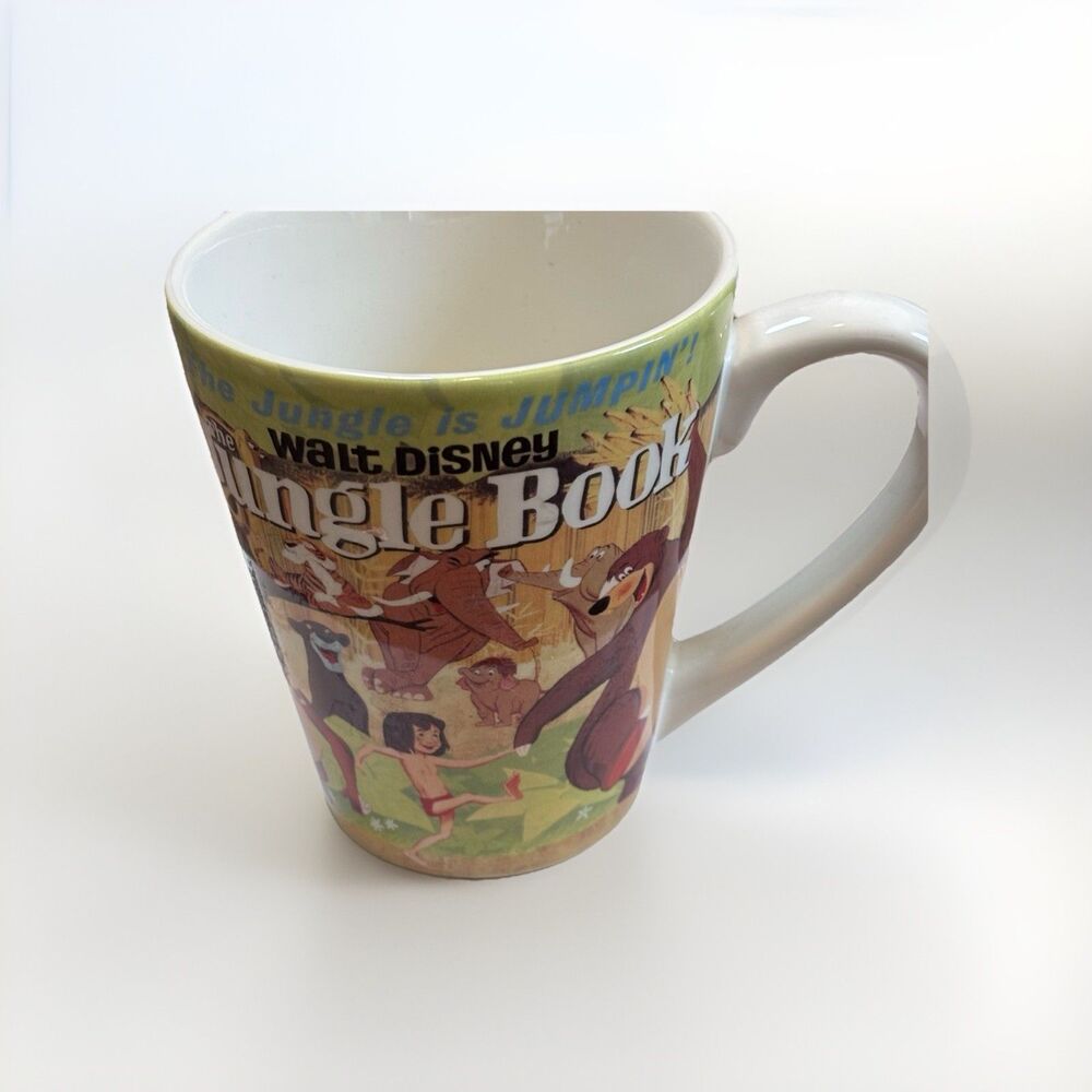 Jungle Book Mug Walt Disney 2007 Movie Nite Coffee Mug Flare Design 15 oz Baloo
